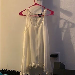 White Tank Top From Myths!